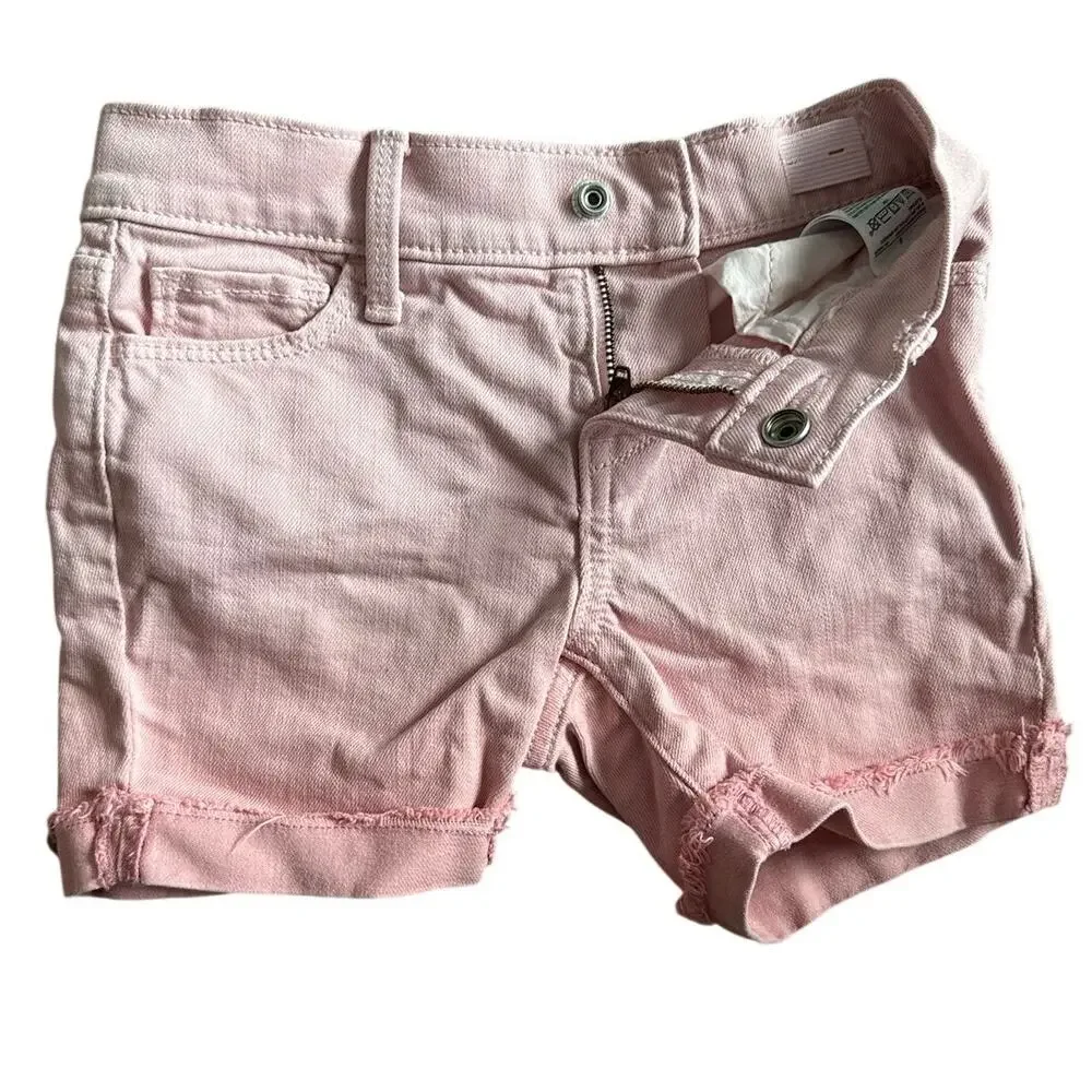 Old Navy 3 Pairs of Girl’s Cuffed Denim Shorts all Size 6